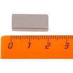 Неодимовый магнит прямоугольник 20х10х5 мм