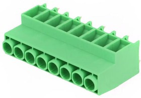 MKDS 5N HV/ 8-ZB-6,35, Зажимная рейка для печатных плат, угловой 90°, 6,35мм, на PCB