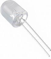 VAOL-10GWY4, Standard LEDs - Through Hole White Water Clear 8000mcd