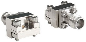 RF240EJ, Male/Female End Launch Circular Coaxial Connector, Jack Screw Termination, Straight Body RF240EJ, Male/Female End Launch Circular Coaxial Connector, Jack Screw Termination, Straight Body