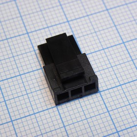 436450300, Корпус разъема, Один ряд, Серия Micro-Fit 3.0, Гнездо, 3 вывод(-ов), 3 мм
