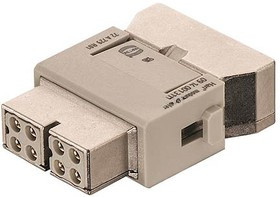09140083121, Heavy Duty Power Connectors HAN MEGABIT SNGL ENTRY CONTACT-F
