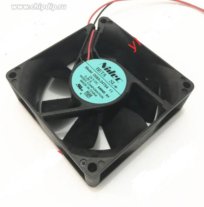 Вентилятор Nidec beta SL D08T-24TS4 09 24v 0.26A 80x25 2pin