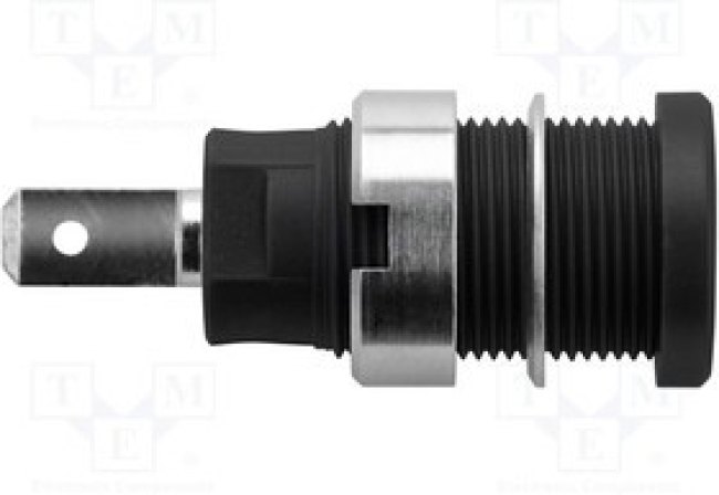 SEB 7077 Ni / SW, Safety threaded socket, 1000 V CAT III