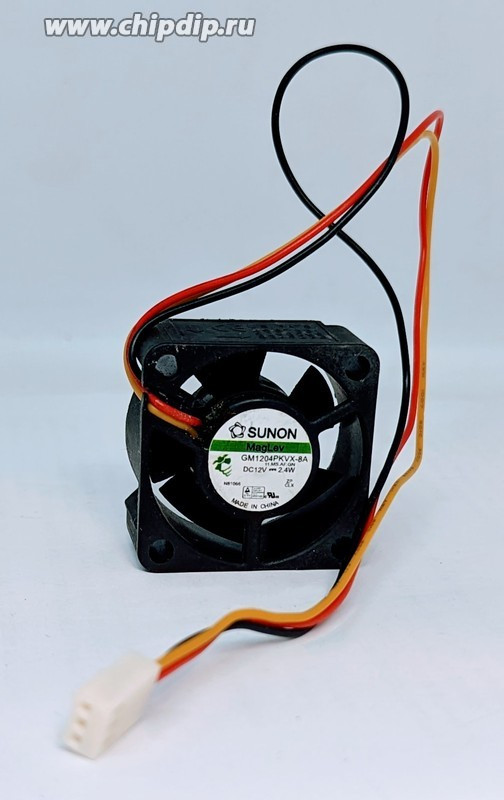 Вентилятор Sunon GM1204PKVX-8A 40x20мм 12V 2.4W OEM