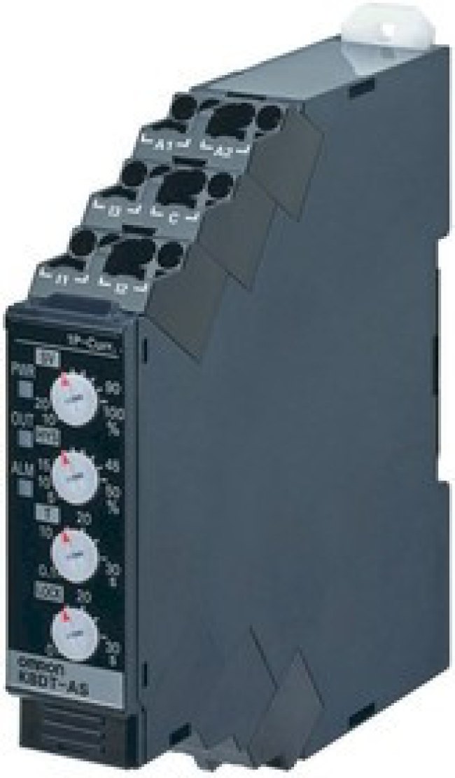 K8DT-AS2CA, Current Monitoring Relay, 1 Phase, SPDT, DIN Rail