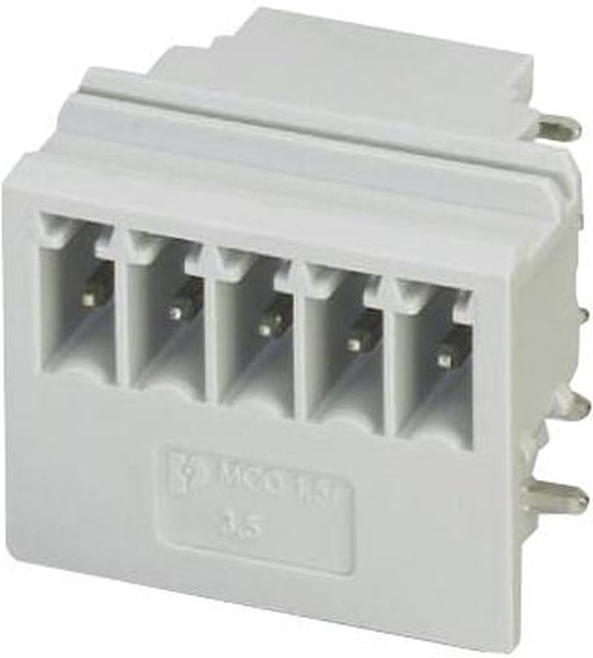 2278351, Pluggable Terminal Blocks 5 Pos 3.5mm pitch Through Hole Header