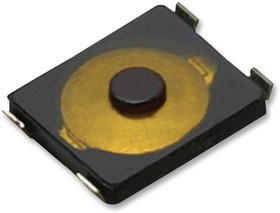 EVP0AFB65, Тактильная кнопка, EVP0A, Top Actuated, SMD (Поверхностный Монтаж), Round Button, 163 гс