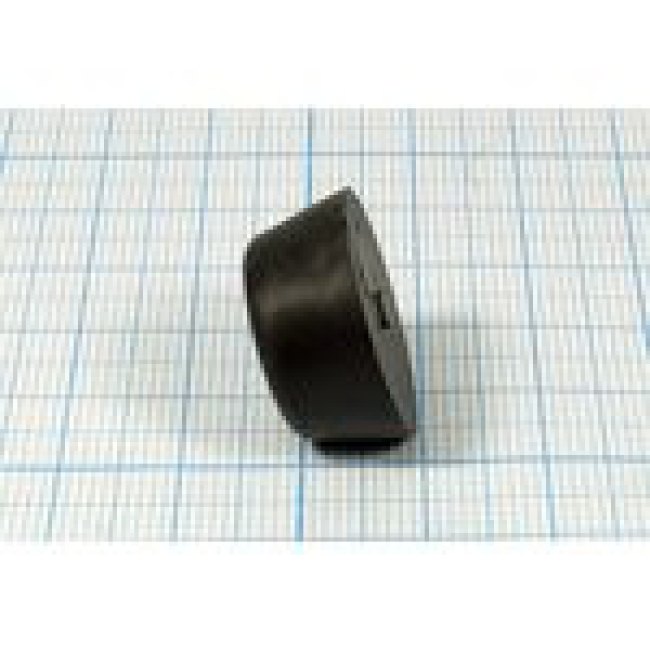 Ножка приборная коническая, ø22 мм, высота 10 мм; № 13252 ножка прибор 22x14,5\h-10/отв 3,2\резин\ко Ножка приборная коническая, ø22 мм, высота 10 мм; № 13252 ножка прибор 22x14,5\h-10/отв 3,2\резин\ко