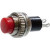 DS-314, Кнопка, 2 конт., OFF- (ON), без фикс., 250В/0,50А, красный