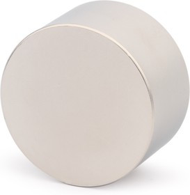 Неодимовый магнит диск 45х25 мм