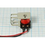 Излучатель звука магнитоэлектрический с генератором переменного напряжения 12В, 15х28x15мм; згм 15x2