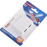 06-0106-C, Розетка телефонная + сетевая LAN, на стену, (гнездо 8Р8С (Rj-45) + гнездо 6Р-4С (RJ-11))