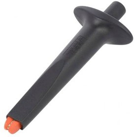 AC200-21, Щуп-зажим, "крокодил", черный, 9,2мм, Раскрыв зева макс: 21м