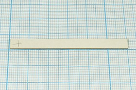 Пьезоэлемент ультразвуковой, размер 60x 6x0.7, форма пластина, частота 24кГц, марка материала ЦТС-19