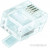 RJ12 (TP6P4C) вилка телефонная