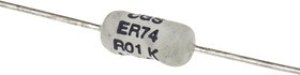 ER74R01KT, 10m Wire Wound Resistor 3W ±10% ER74R01KT