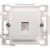 SV-55245-1, Розетка СВЕТОЗАР телефонная, 1 гнездо