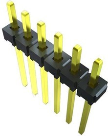 MTMM-104-06-T-S-255, Headers &amp; Wire Housings Variable Post Height Header Strips, 2.00 mm Pitch