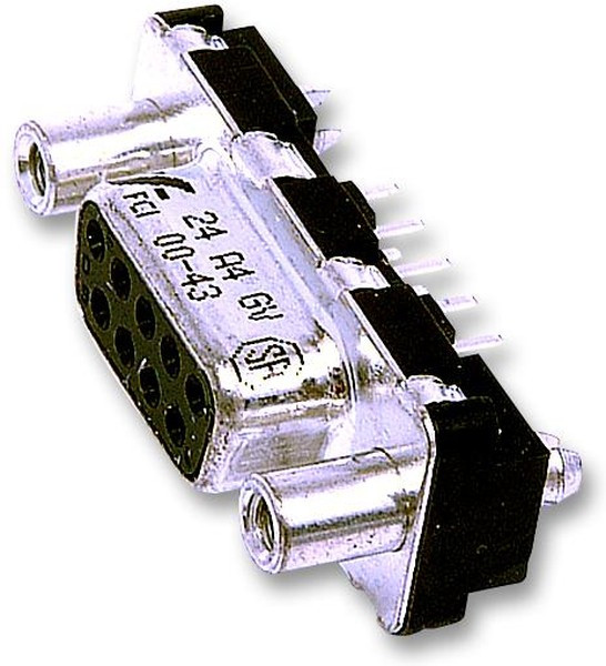 D15S24A4GV00LF, D-Sub Standard Connectors Straight 15 way Socket D15S24A4GV00LF, D-Sub Standard Connectors Straight 15 way Socket