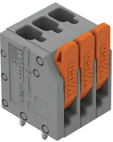2601-3103, TERMINAL BLOCK, WIRE TO BRD, 3POS, 16AWG