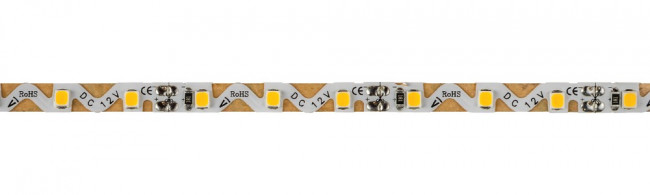 NLS-2835CWST72-6- IP20-12V(14470), Лента светодиодная S-образная, белый, 12В, 6Вт/м, 72SMD(2835)/м, 6000К, IP20, 6мм, 1м
