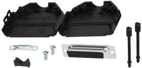 MP010154, D SUB CONN KIT, RCPT, 25POS, DB, SOLDER