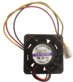 Вентилятор UnitedPro D4028E121B-13 12V 0,35A 40x28 ( D4028E12B-13) 3pin