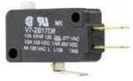 V7-2B17D8, Микропереключатель SNAP ACTION, без рычага, SPDT, 11A/125ВAC