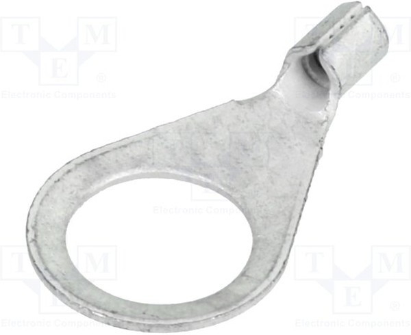 BM 01243, Наконечник: кольцевой, M10, 1,5-2,5мм2, обжим, на провод, луженые