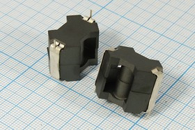 Феррит КВ 8, М2500НМС[N87], 2 половинки, 2 защелки