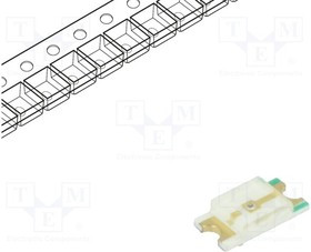 RF-RUS150TS-BD, LED; SMD; 1206; red; 20?90mcd; 3.2x1.6x0.7mm; 140°; 1.8?3V; 20mA