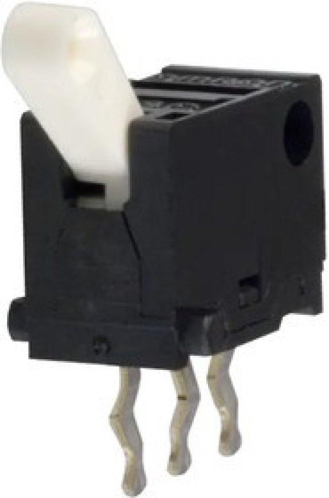 D3C-2220, Микропереключатель SNAP ACTION, с рычагом, SPDT, 0,1A/30ВDC