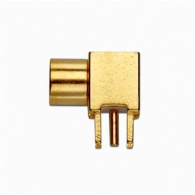 73028, RF Connectors / Coaxial Connectors MMCX JACK R/A PCB RECEPTACLE