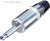 NYS225, Phone Connectors 1/4" MONO METAL REAN