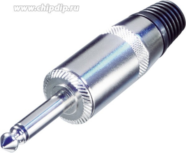 NYS225, Phone Connectors 1/4" MONO METAL REAN