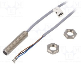 IB080104, Датчик: индуктивный, Конф.выхода: PNP / NO, 0-1,5мм, 10-30ВDC, М8