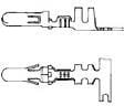 925713-2 (Cut Strip), Terminals PIN CONT 2.10-5.30 Cut Strip of 100