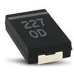 ECAS, 100 мкФ, 6.3 В, 7.3х4.3х1.9мм, 20%, ECASD40J107M015K, Конденсатор электролитический полимерный ECAS, 100 мкФ, 6.3 В, 7.3х4.3х1.9мм, 20%, ECASD40J107M015K, Конденсатор электролитический полимерный