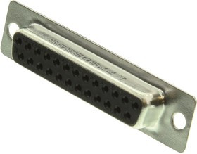 L77SDB25S, Разъем D Sub, DB25, Standard, Гнездо, SD, 25 контакт(-ов), DB, Solder Cup