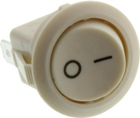 RR1113QQ11, Rocker Switches 10A 125VAC 4.8mm Tab Off-On