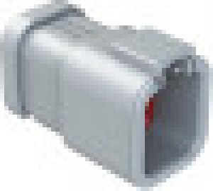 ATP04-6P-MM01, AUTOMOTIVE HOUSING, RCPT, 6POS, 25A, GRY ATP04-6P-MM01, AUTOMOTIVE HOUSING, RCPT, 6POS, 25A, GRY