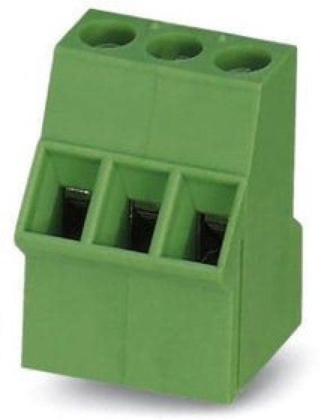 1705472, Fixed Terminal Blocks 3P 5.08mm 40DEG
