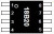 DS18B20U+T&R, Цифровой термометр, 1-Wire, -55...125°C [uSOP-8]