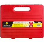 ER-86311, Тестер давления масла с адаптерами (0-28Bar) 12 предметов в кейсе ЭВРИКА