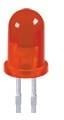 WP7113ED, Standard LEDs - Through Hole ORANGE DIFFUSED