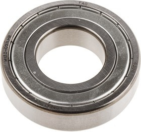 6206-2Z Single Row Deep Groove Ball Bearing- Both Sides Shielded 30mm I.D, 62mm O.D