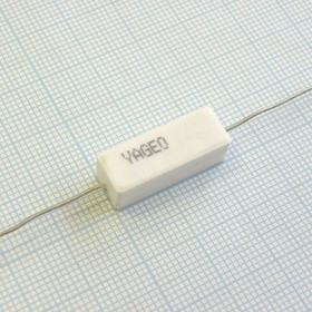 SQP300JB-0R2, (SQP 3W 0.20 5%), Резистор керамический цементный аксиальный (SQP) 3Вт 0.2Ом +5%