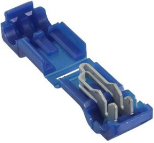 0192160010, Wire Tap 14-18AWG Copper Blue 19.18mm Tin Bag 0192160010, Wire Tap 14-18AWG Copper Blue 19.18mm Tin Bag