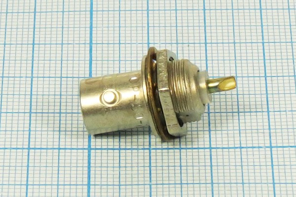 Разъем высокочастотный СР50- 73ПВ розетка, на блок гайка, B9.5, СР50- 73ПВ